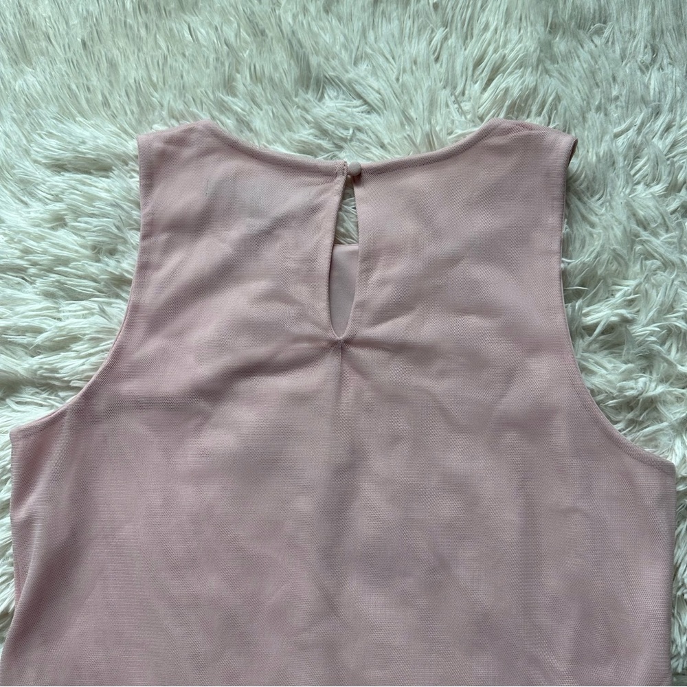 White House Black Market Tank Top Pink Size Small Petite - Picture 8 of 8